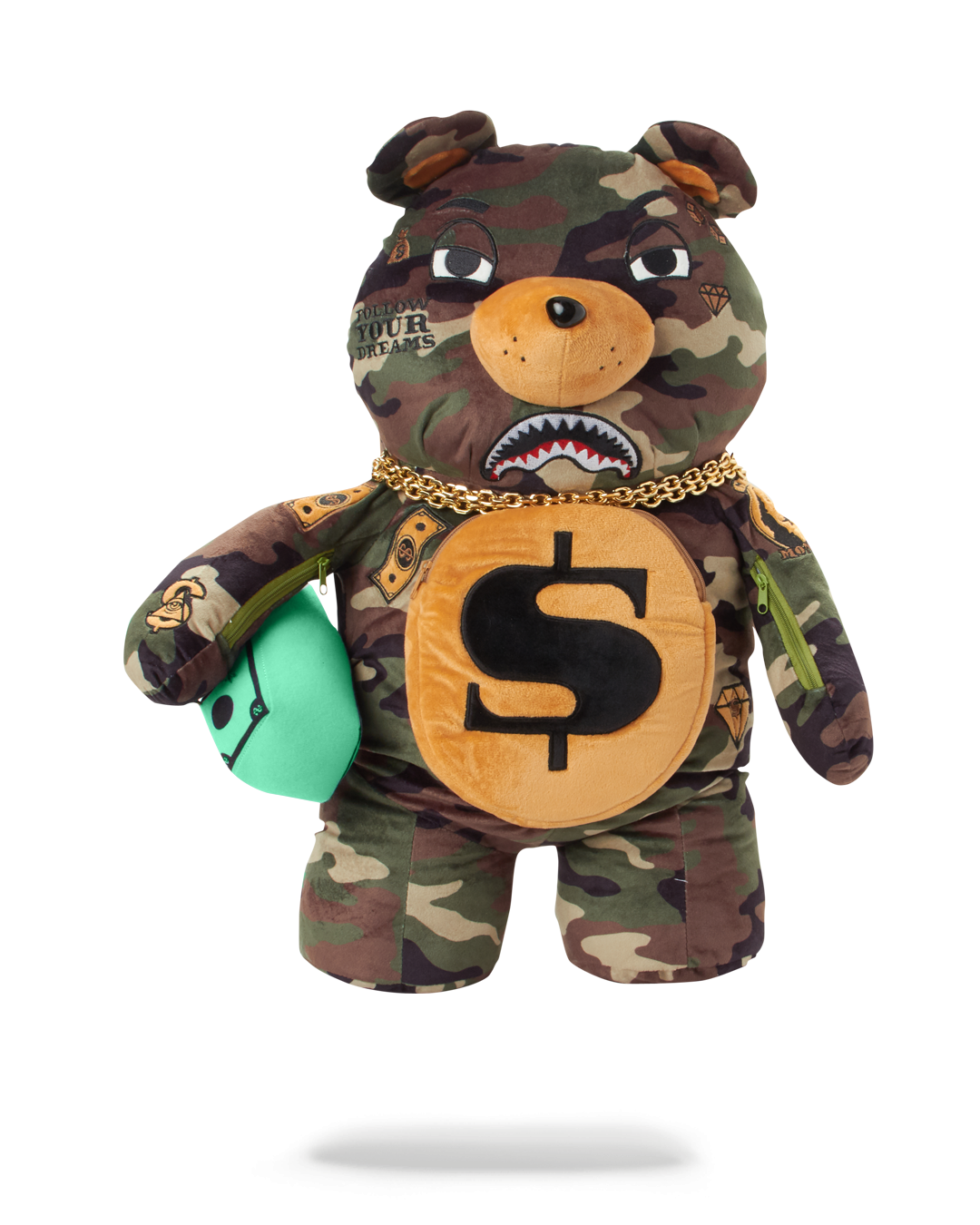 SPRAYGROUND MONEYBEAR TEDDY BEAR BACKPACK