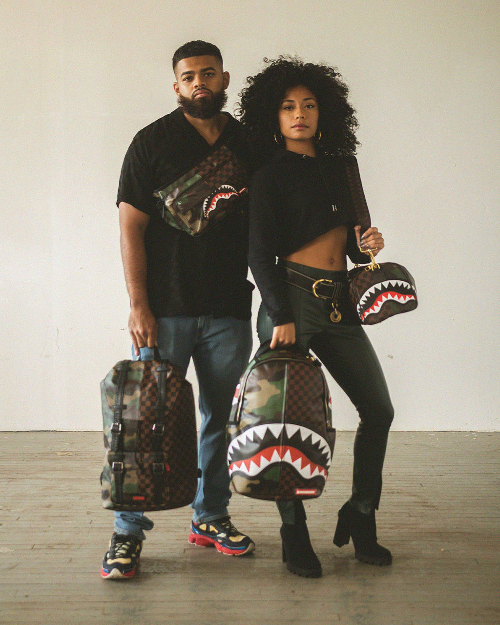 SPRAYGROUND JUNGLE PARIS HILLS BACKPACK