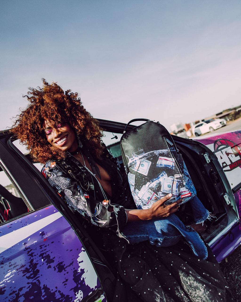 SPRAYGROUND SEA BANDS BACKPACK (DLXV)