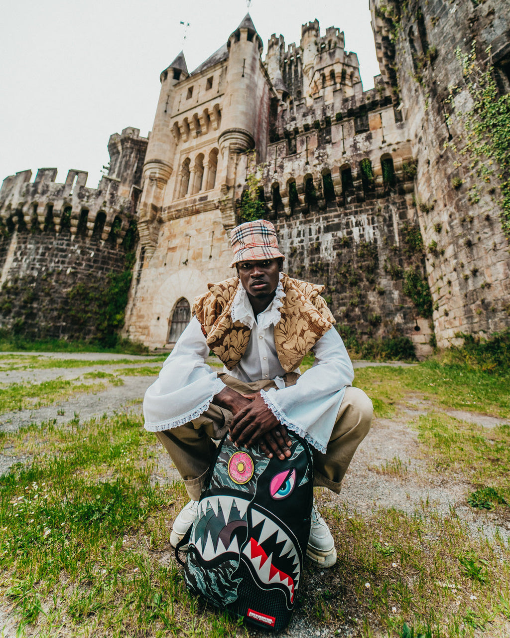 SPRAYGROUND DAZED AND SHARK BACKPACK (DLXV)
