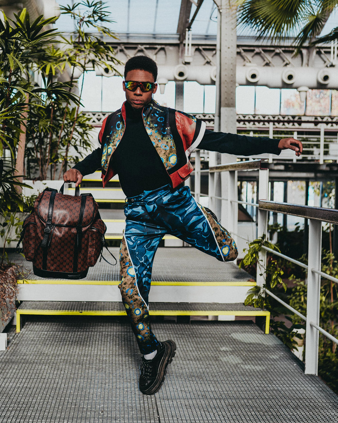 SPRAYGROUND SHARKS AND SKULLS MONTE CARLO