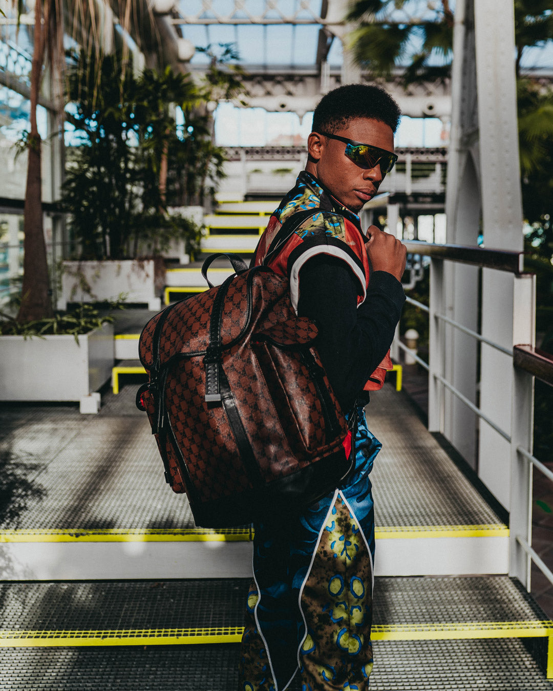 SPRAYGROUND SHARKS AND SKULLS MONTE CARLO
