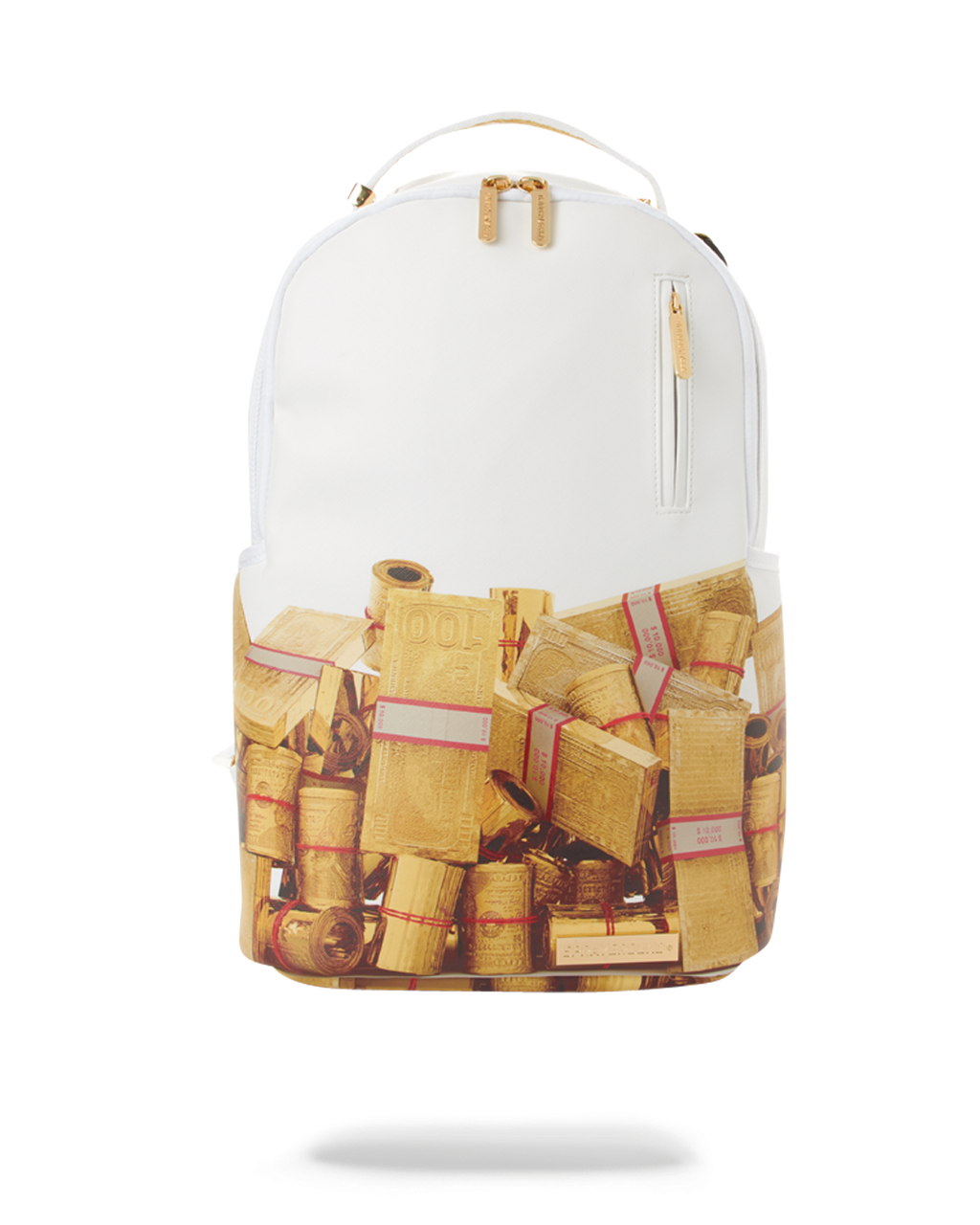 SPRAYGROUND GOLD MONEY BRICKS DLXV BACKPACK