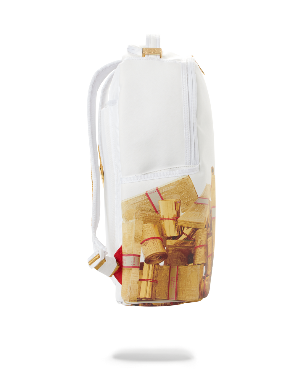 SPRAYGROUND GOLD MONEY BRICKS DLXV BACKPACK