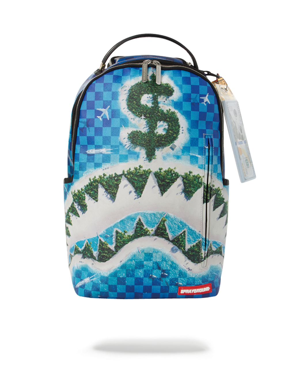 SPRAYGROUND REPUBLIC OF SHARK ISLAND BACKPACK