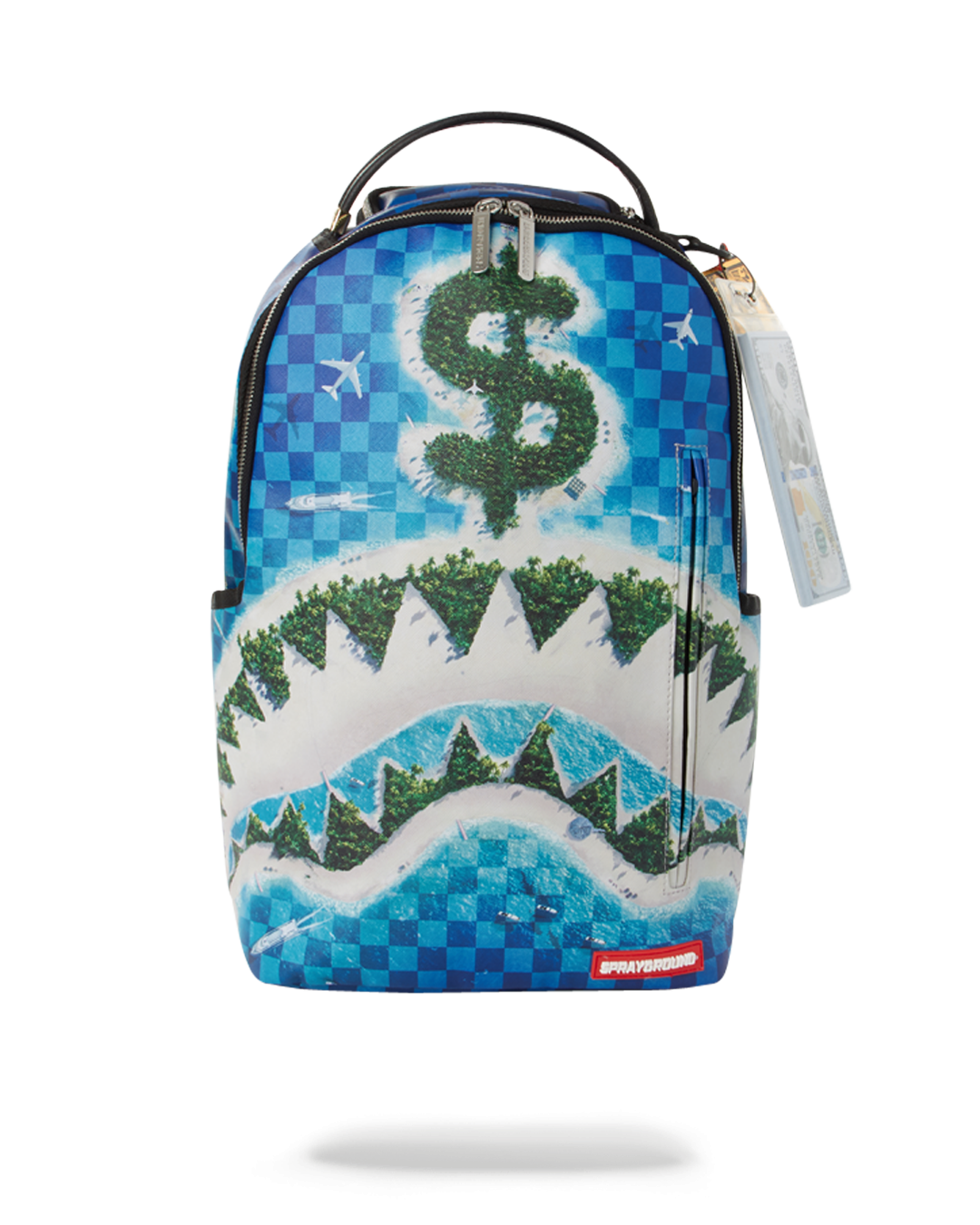 SPRAYGROUND REPUBLIC OF SHARK ISLAND BACKPACK