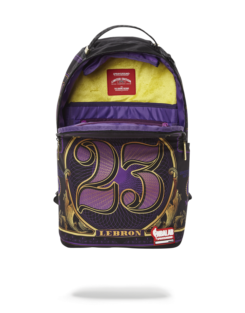 SPRAYGROUND NBA LEBRON MONEY BACKPACK