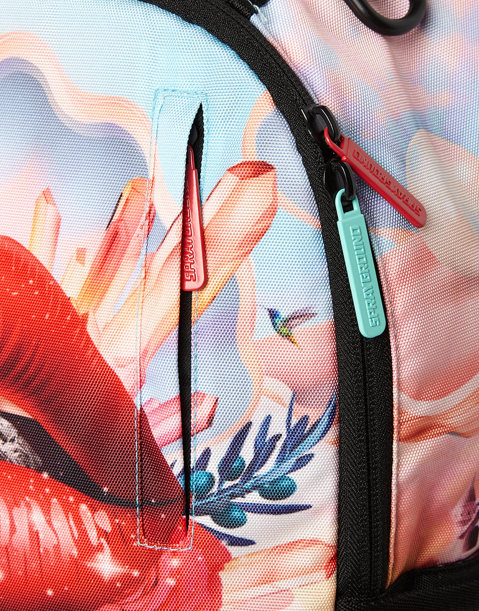 SPRAYGROUND LIPS AND FAMOUS BACKPACK