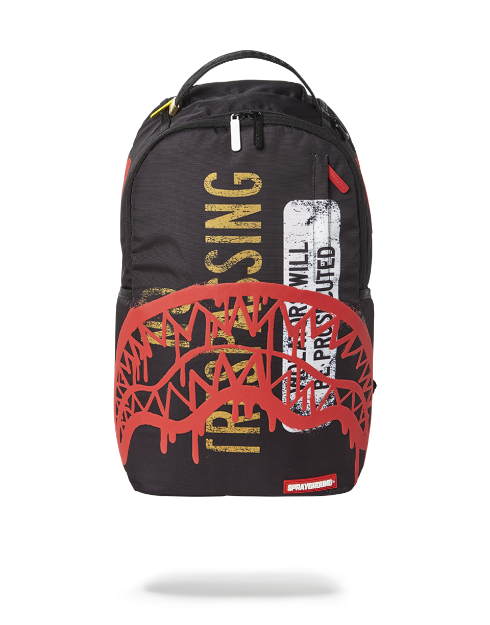 SPRAYGROUND NO TRESPASSING BACKPACK
