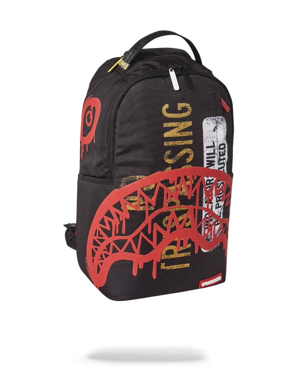 SPRAYGROUND NO TRESPASSING BACKPACK