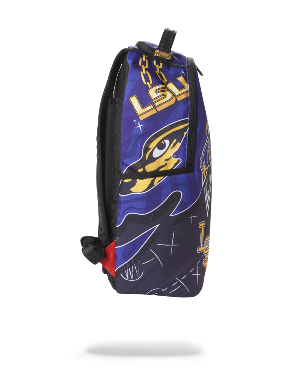 SPRAYGROUND LSU BIG STYLE BACKPACK