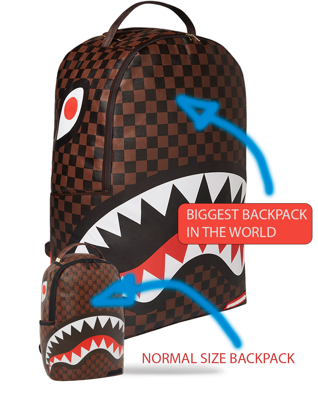 SPRAYGROUND BIGGEST BACKPACK IN THE WORLD (ONLY 20 MADE)