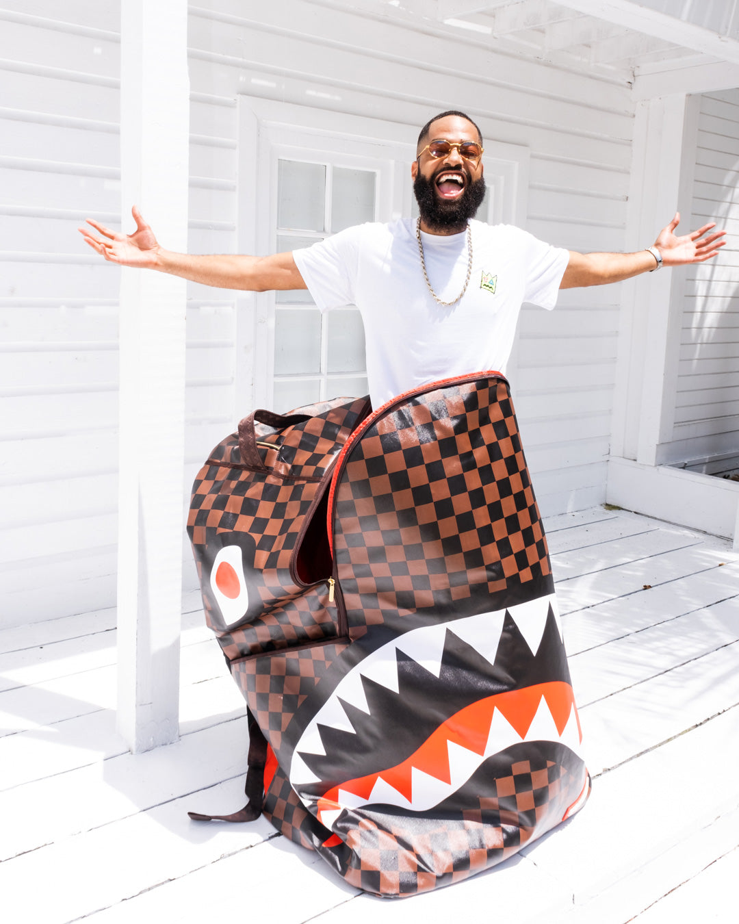 SPRAYGROUND BIGGEST BACKPACK IN THE WORLD (ONLY 20 MADE)