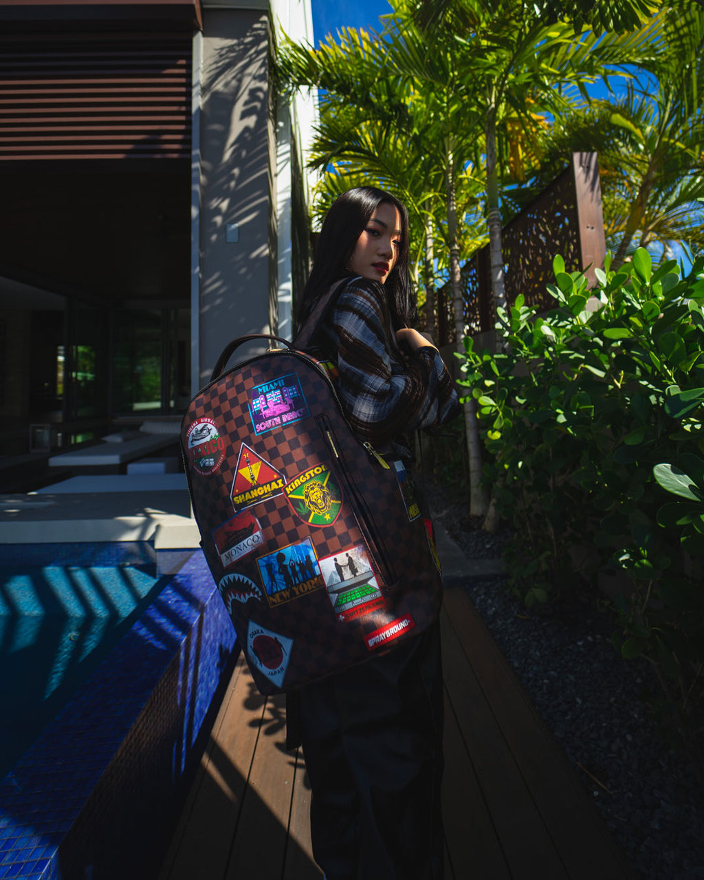 SPRAYGROUND GLOBAL MOGUL DLXV BACKPACK