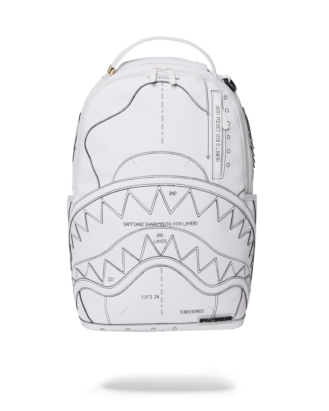 SPRAYGROUND TECHNICAL CUT & SHARK BACKPACK (DLXV)