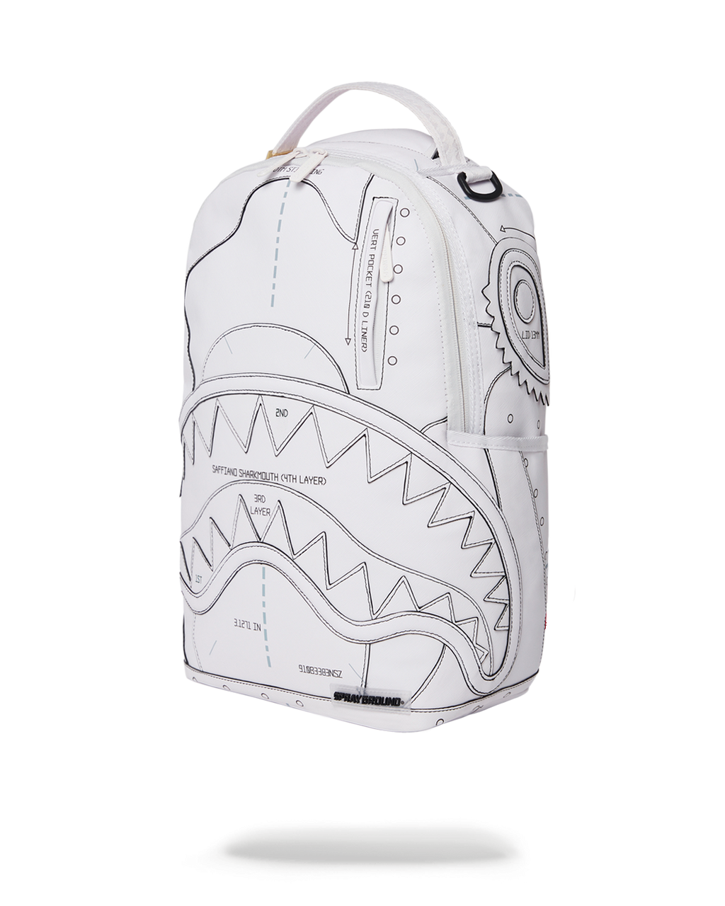 SPRAYGROUND TECHNICAL CUT & SHARK BACKPACK (DLXV)