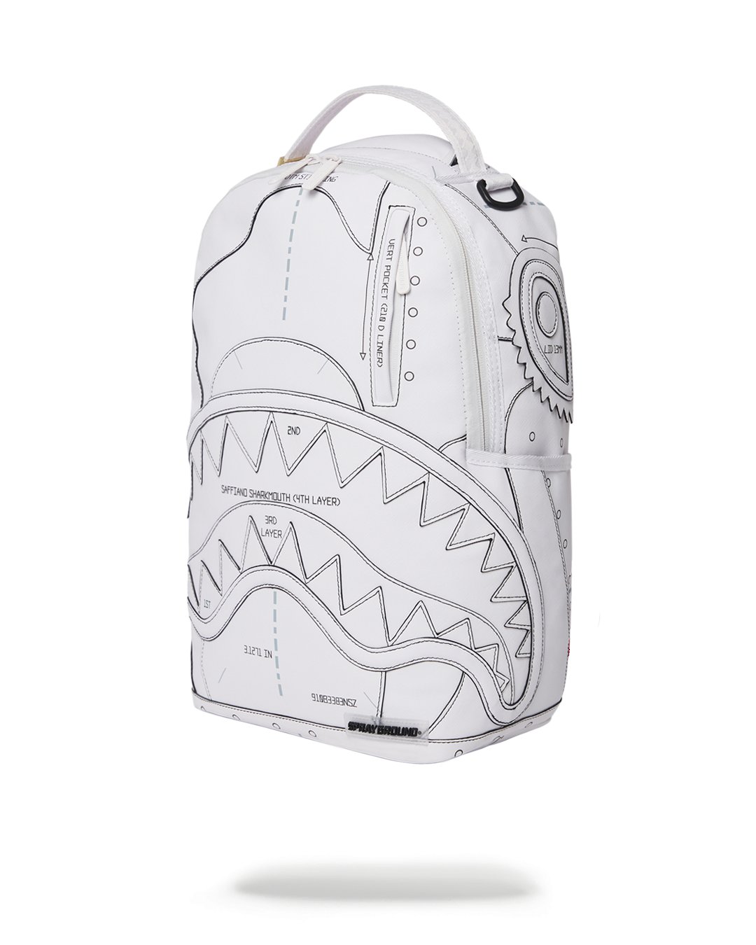 SPRAYGROUND TECHNICAL CUT & SHARK BACKPACK (DLXV)