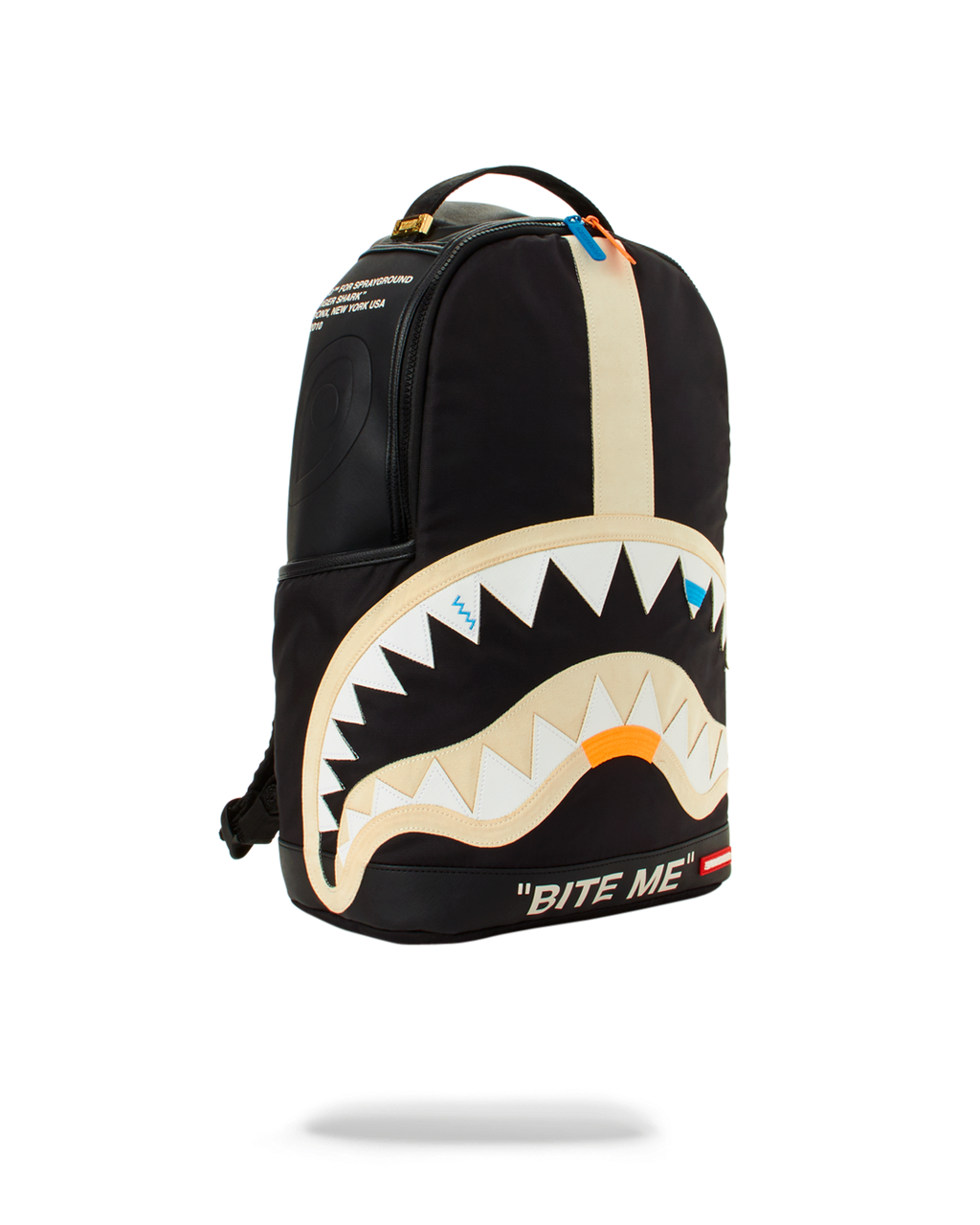 SPRAYGROUND BITE ME SHARK (BLACK) BACKPACK