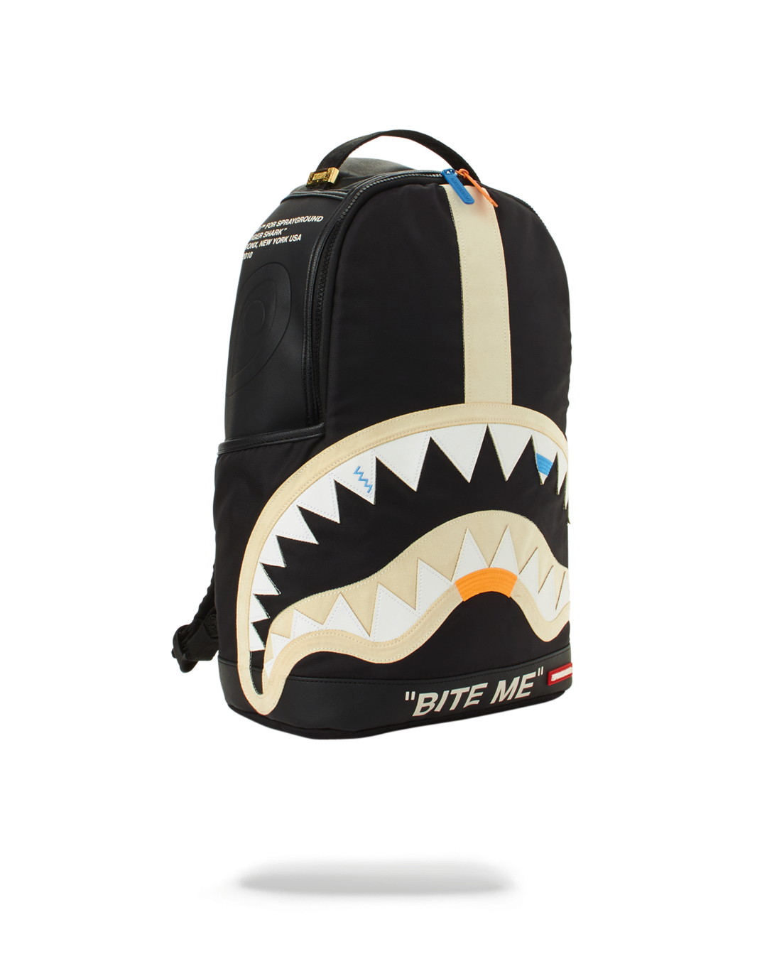 SPRAYGROUND BITE ME SHARK (BLACK) BACKPACK