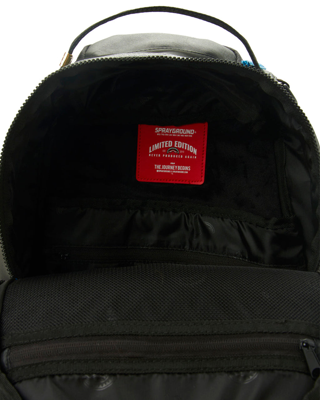 SPRAYGROUND BITE ME SHARK (BLACK) BACKPACK