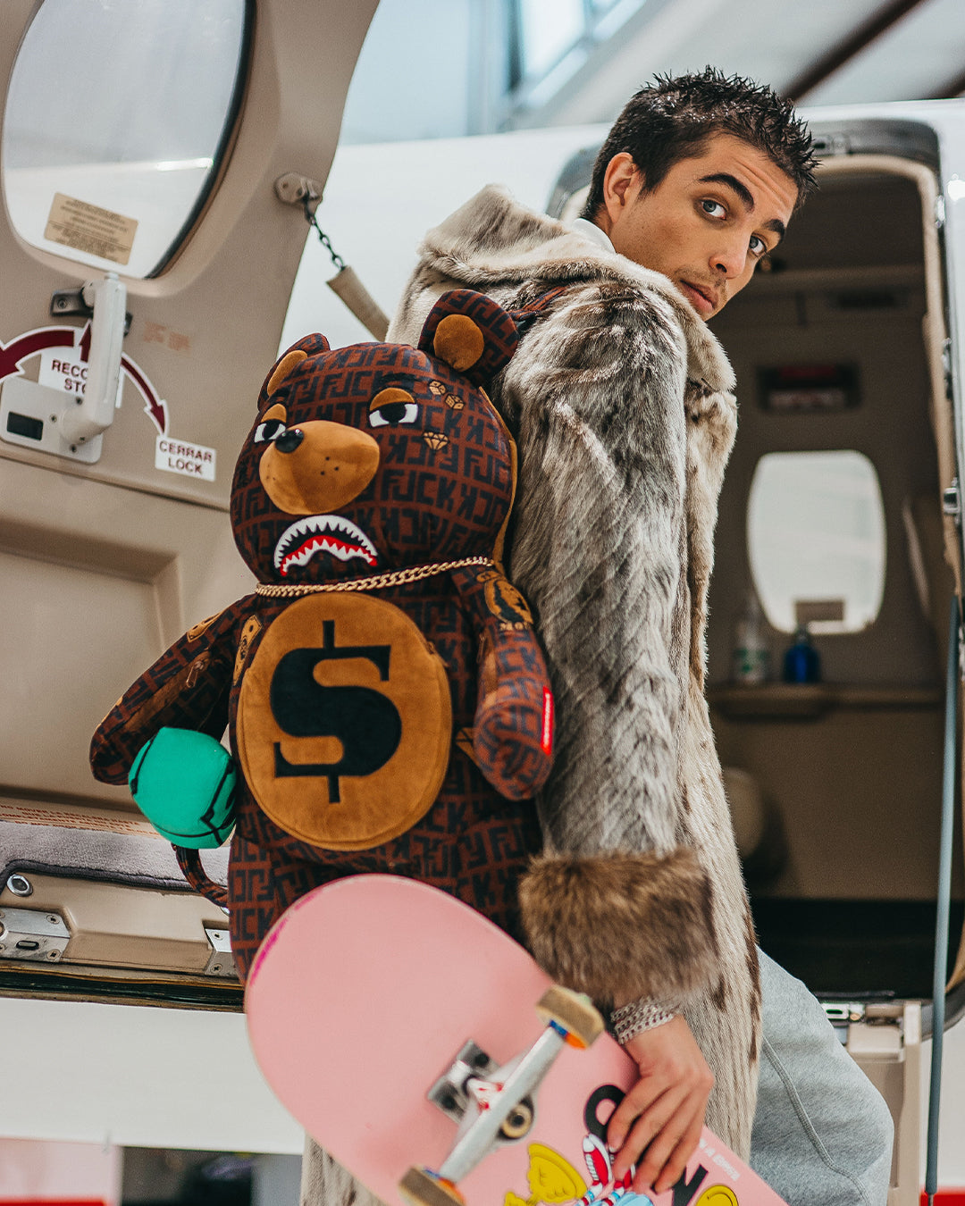 SPRAYGROUND OFFENDED MONEYBEAR TEDDYBEAR BACKPACK