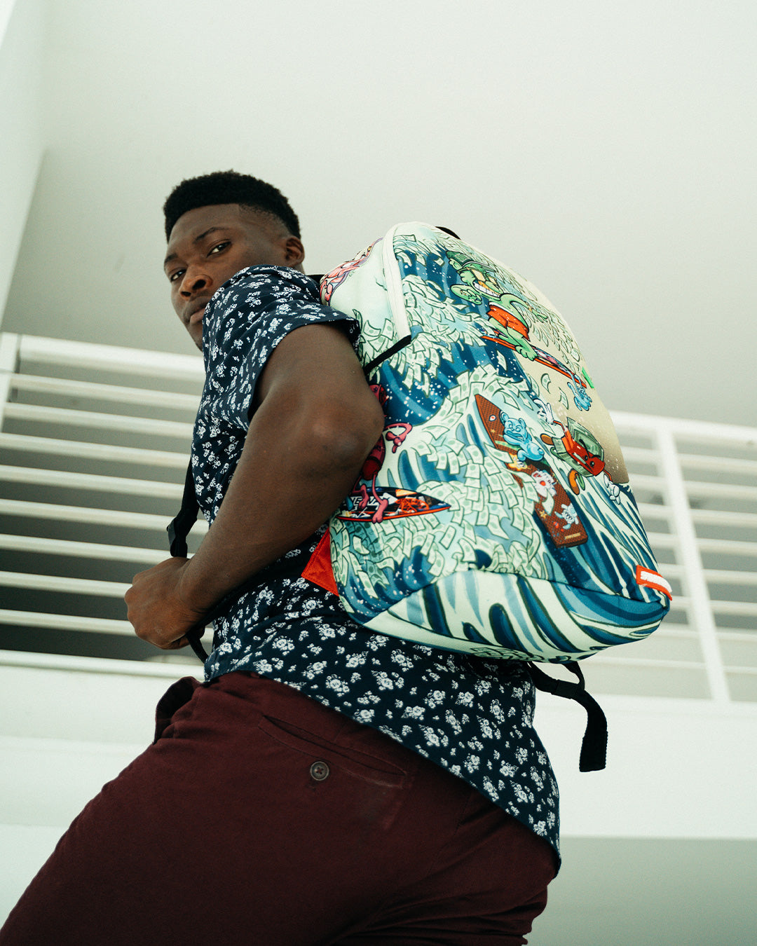 SPRAYGROUND HEAD HIGH BACKPACK (DLXR)