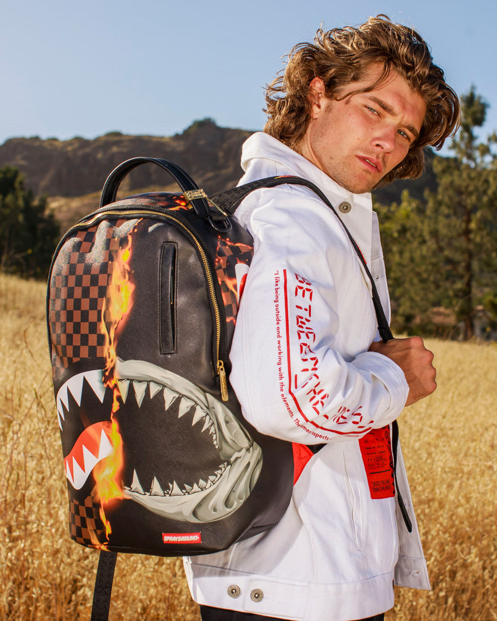 SPRAYGROUND SHARKS IN PARIS UNSTOPPABLE BACKPACK (DLXV)