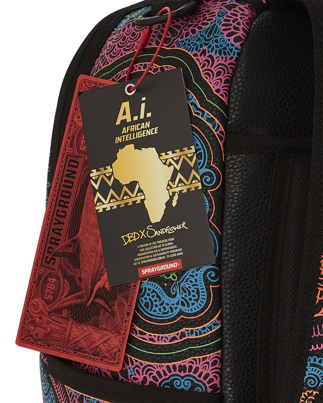 SPRAYGROUND A.I. HIGHER REALM BACKPACK