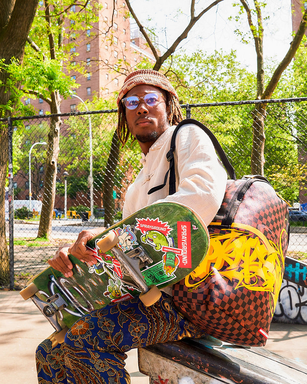 SPRAYGROUND 3D GRAFFITI BACKPACK (DLXV)