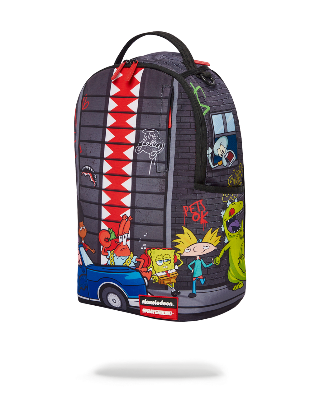 SPRAYGROUND 90s NICK VERTICAL SHARK BACKPACK (DLXR)