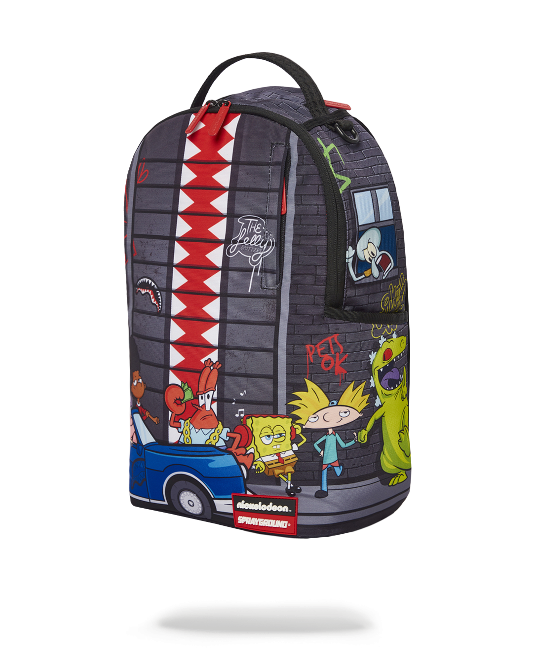 SPRAYGROUND 90s NICK VERTICAL SHARK BACKPACK (DLXR)