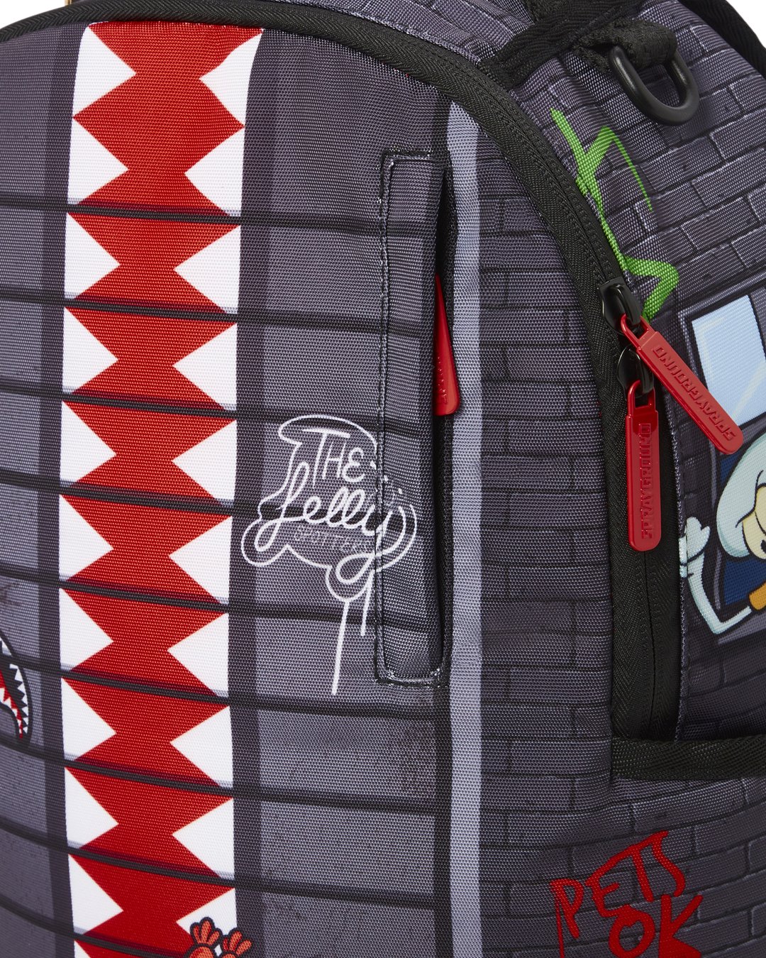 SPRAYGROUND 90s NICK VERTICAL SHARK BACKPACK (DLXR)