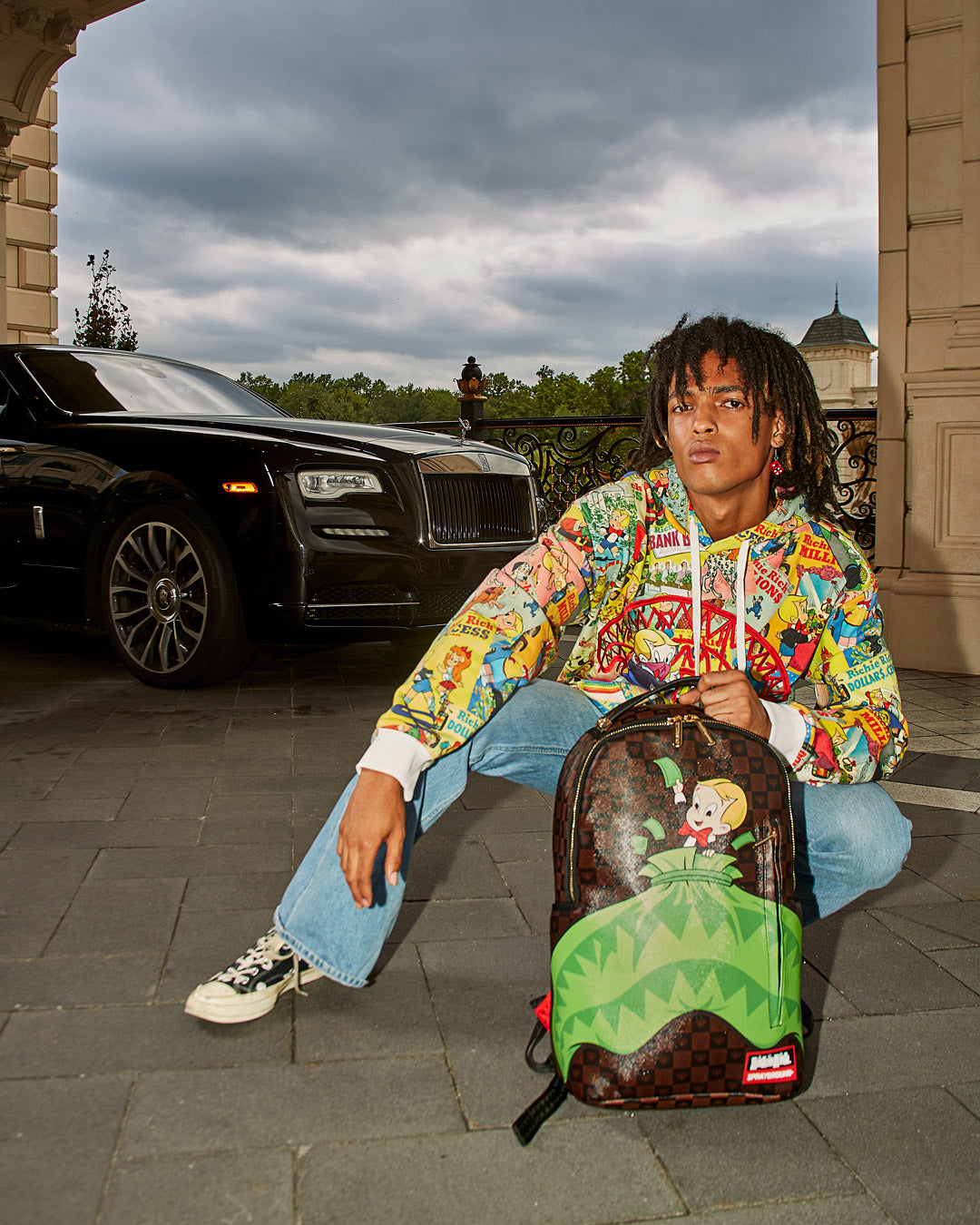 SPRAYGROUND RICHIE RICH MONEY SHARK BACKPACK