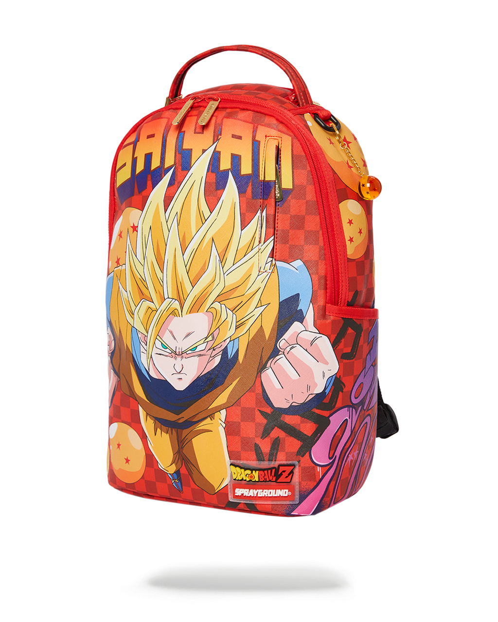 SPRAYGROUND DBZ SUPER SAIYAN CHECK