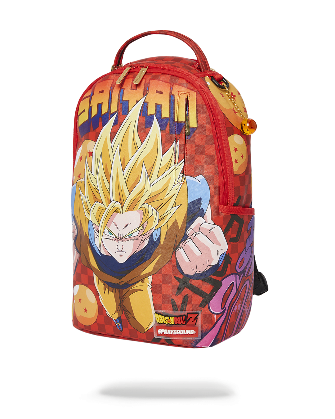 SPRAYGROUND DBZ SUPER SAIYAN CHECK