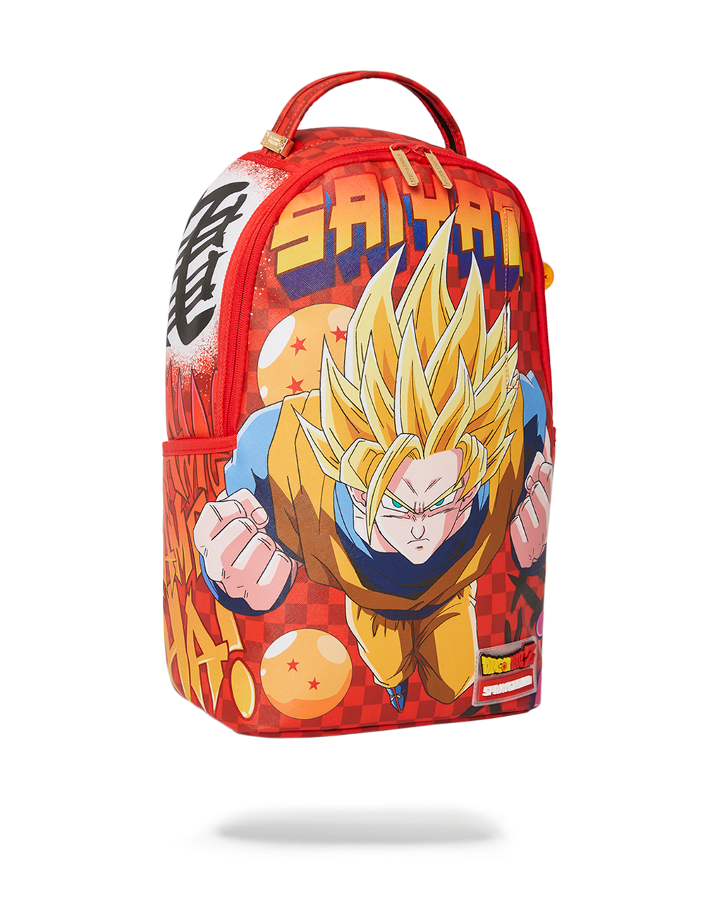 SPRAYGROUND DBZ SUPER SAIYAN CHECK