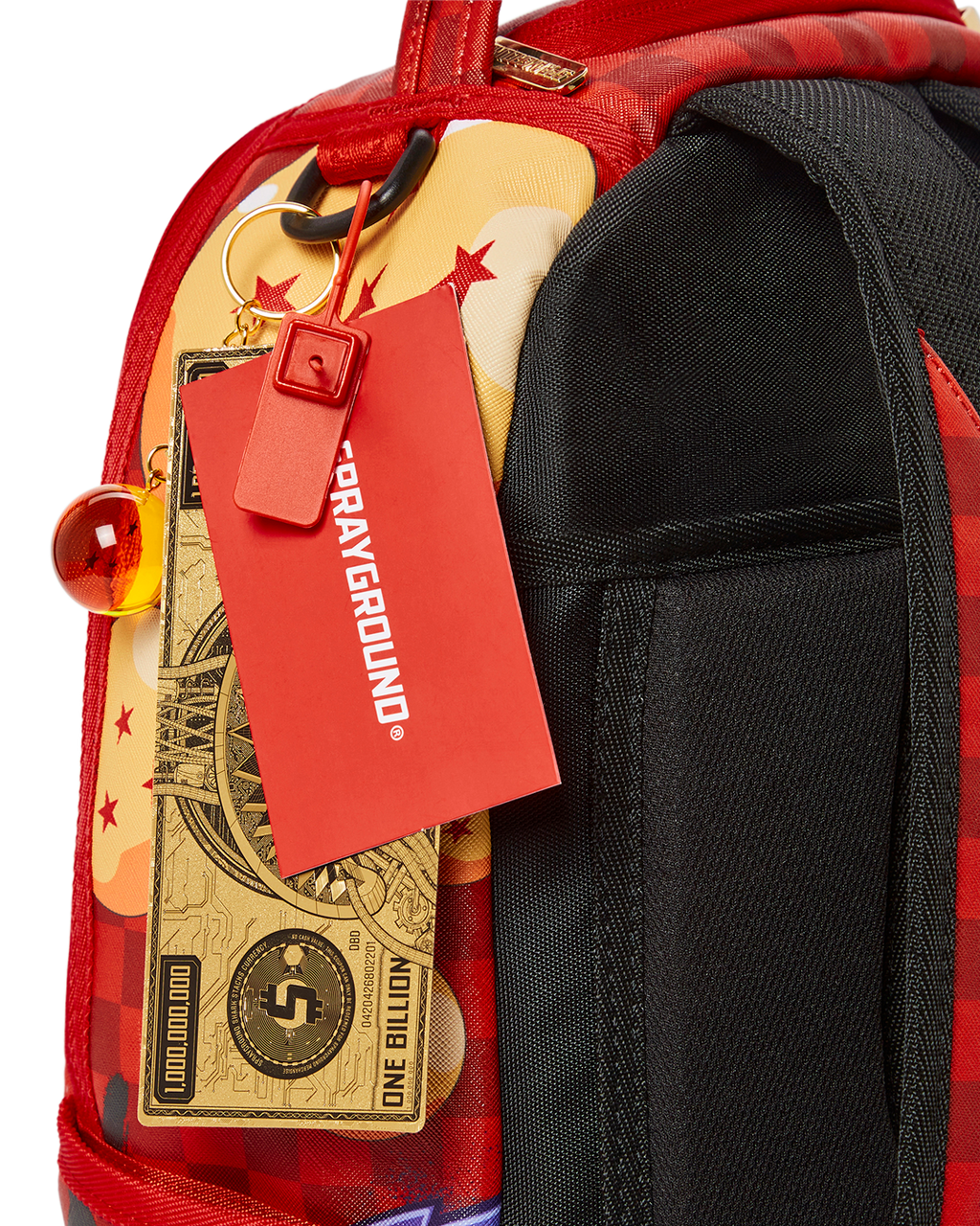 SPRAYGROUND DBZ SUPER SAIYAN CHECK