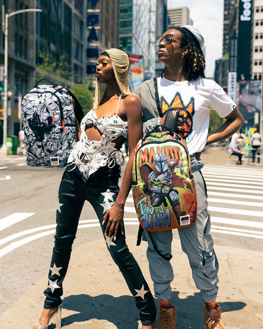SPRAYGROUND STAR WARS: MANDO ON THE RUN BACKPACK (DLXR)