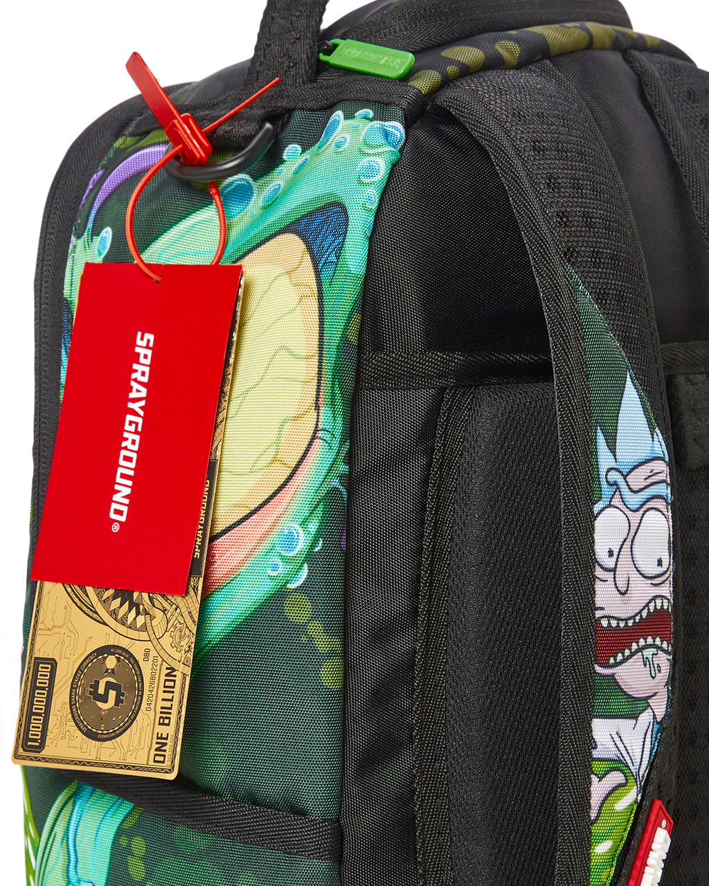 SPRAYGROUND RICK & MORTY PORTAL SHARKMOUTH BACKPACK (DLXR)