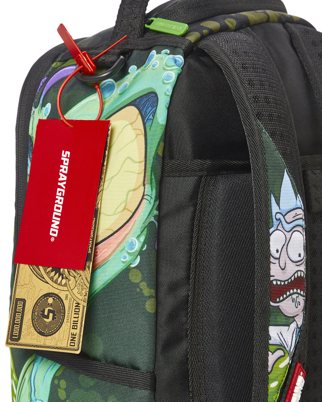 SPRAYGROUND RICK & MORTY PORTAL SHARKMOUTH BACKPACK (DLXR)
