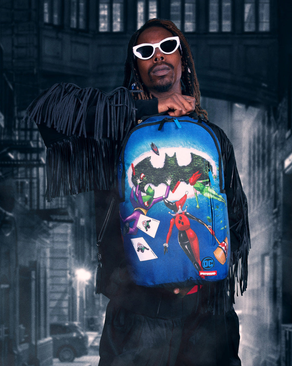 SPRAYGROUND BATMAN ISLAND BACKPACK (DLXR)