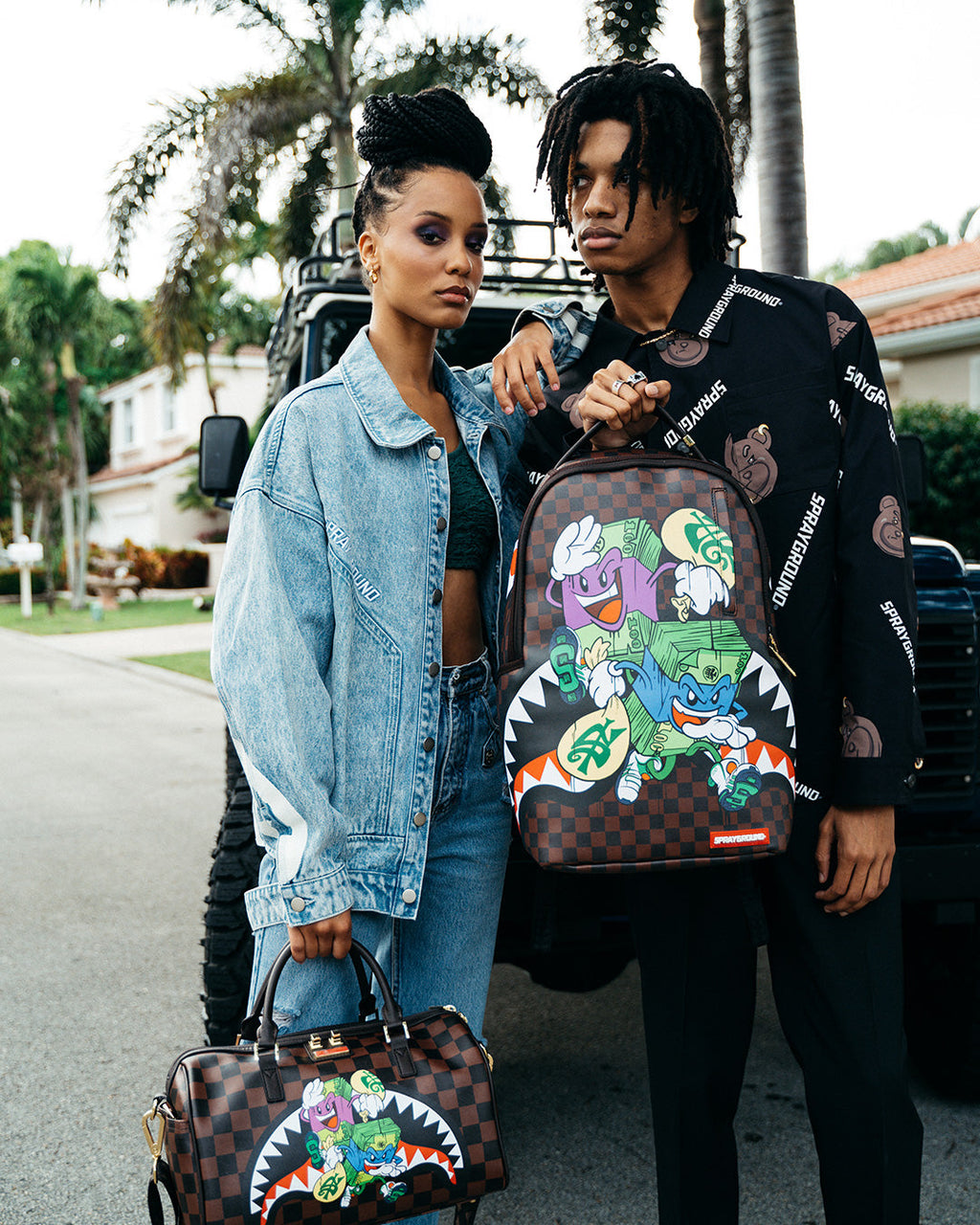 SPRAYGROUND CHASE BANK BACKPACK (DLXV)