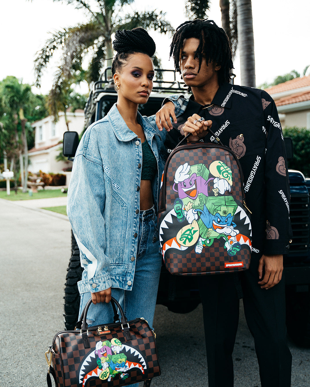 SPRAYGROUND CHASE BANK BACKPACK (DLXV)