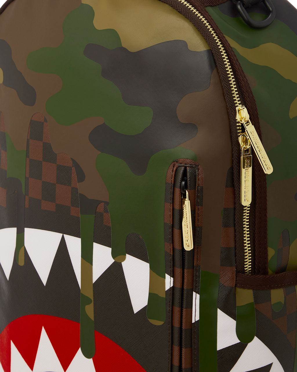 SPRAYGROUND CAMO DRIP SHARKS IN PARIS BACKPACK (DLXV)