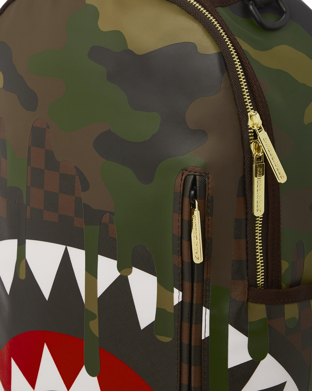 SPRAYGROUND CAMO DRIP SHARKS IN PARIS BACKPACK (DLXV)