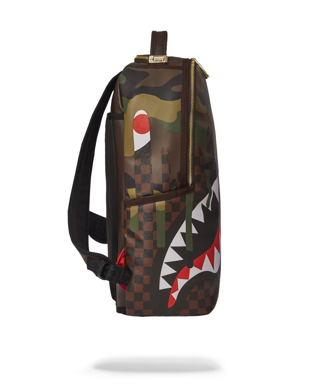 SPRAYGROUND CAMO DRIP SHARKS IN PARIS BACKPACK (DLXV)