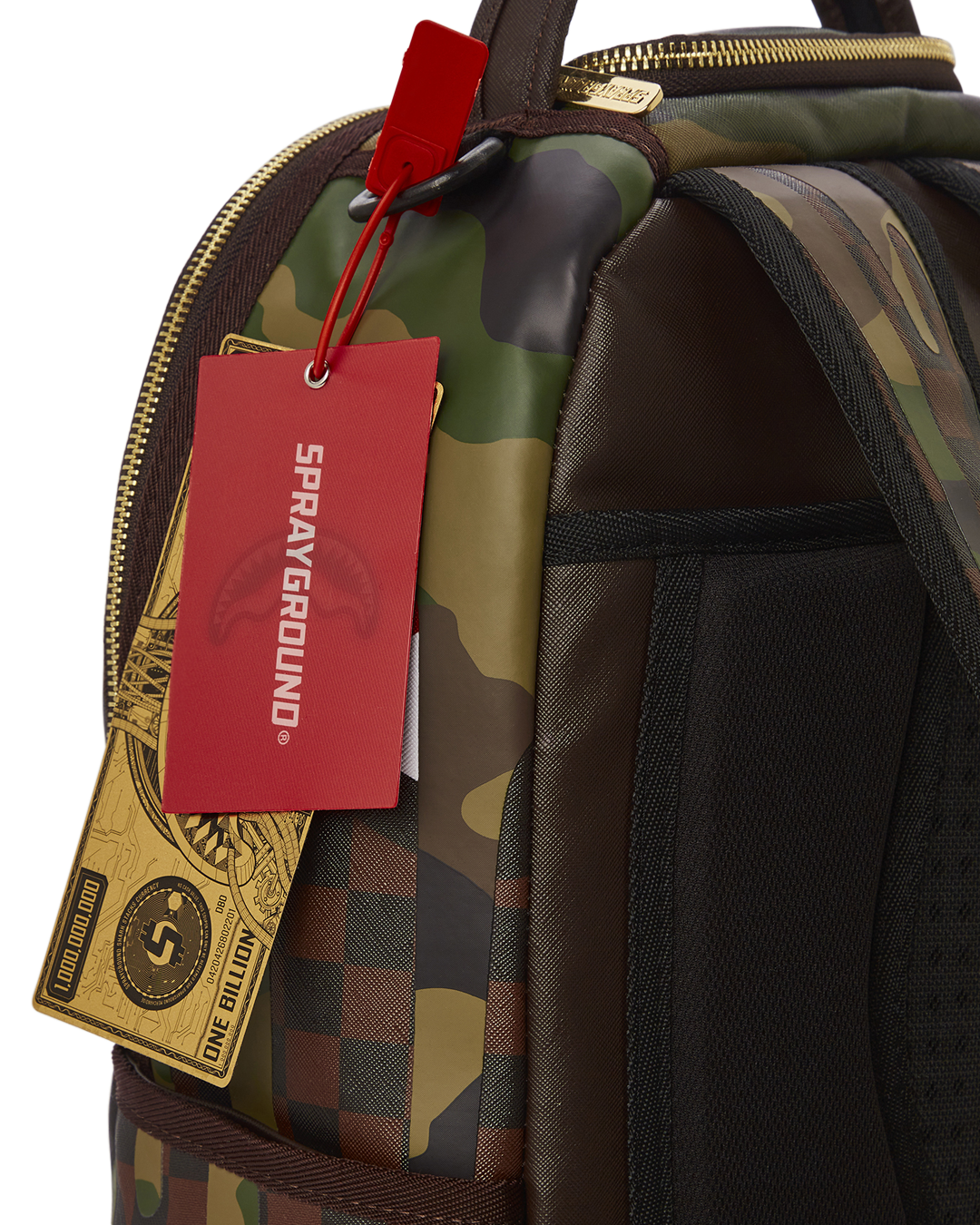 SPRAYGROUND CAMO DRIP SHARKS IN PARIS BACKPACK (DLXV)
