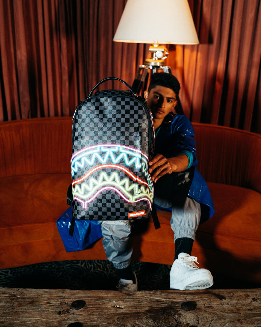 SPRAYGROUND SHARKS IN PARIS GLOW BACKPACK (DLXV)
