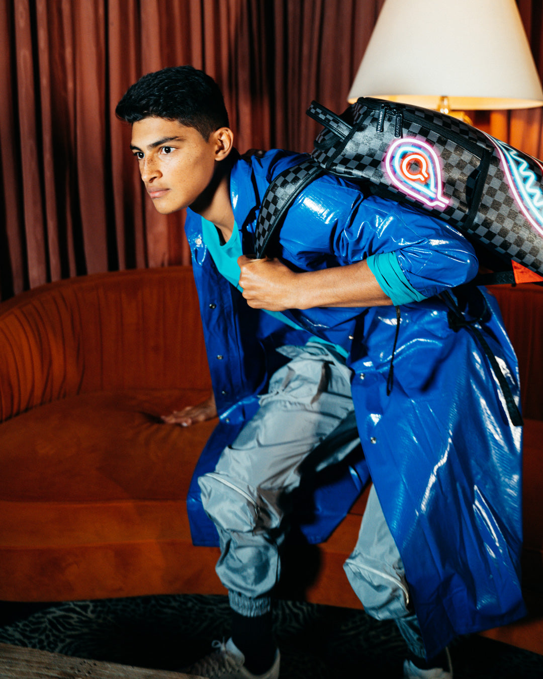 SPRAYGROUND SHARKS IN PARIS GLOW BACKPACK (DLXV)