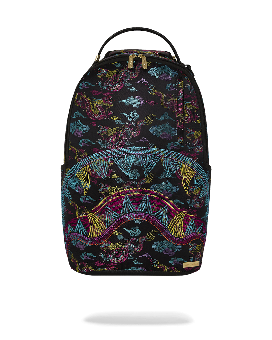 SPRAYGROUND EMBROIDERED DRAGONS DLX BACKPACK